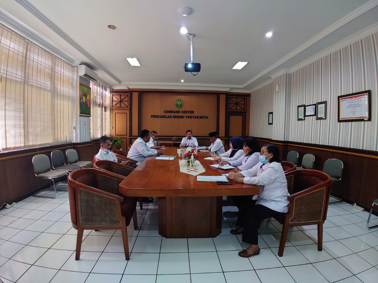 Rapat Monev Akurasi Sistem Informasi Penelusuran Perkara (SIPP) Pengadilan Negeri Yogyakarta