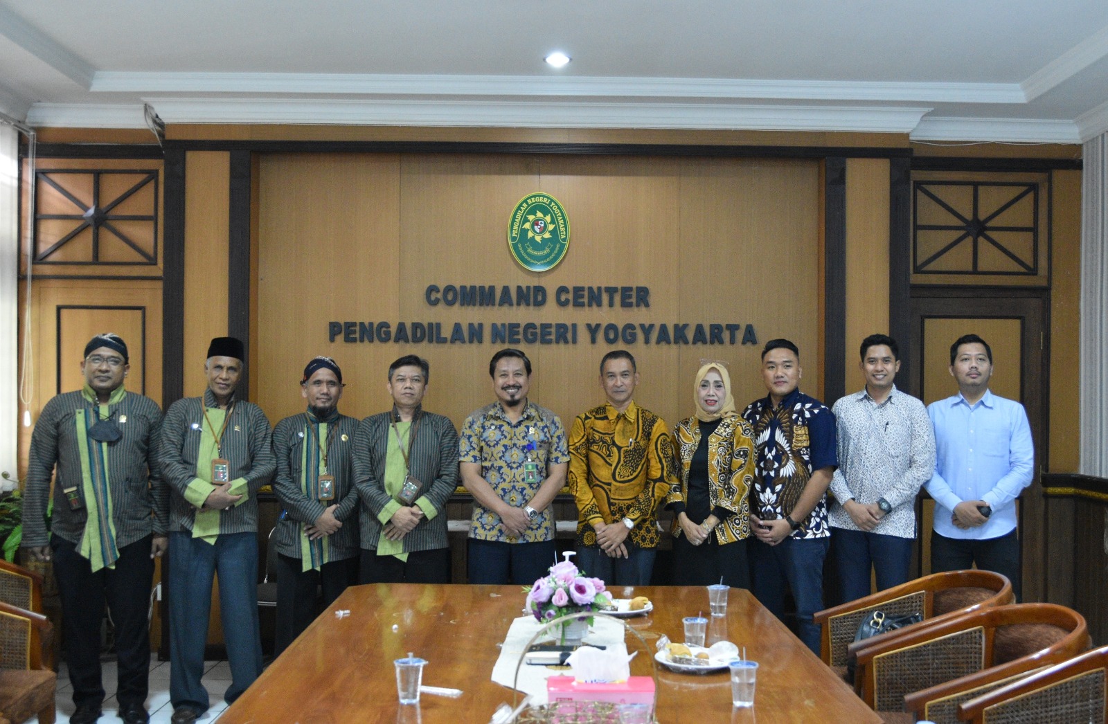 Audiensi dan Silaturahmi PERADI Kota Yogyakarta ke Pengadilan Negeri Yogyakarta
