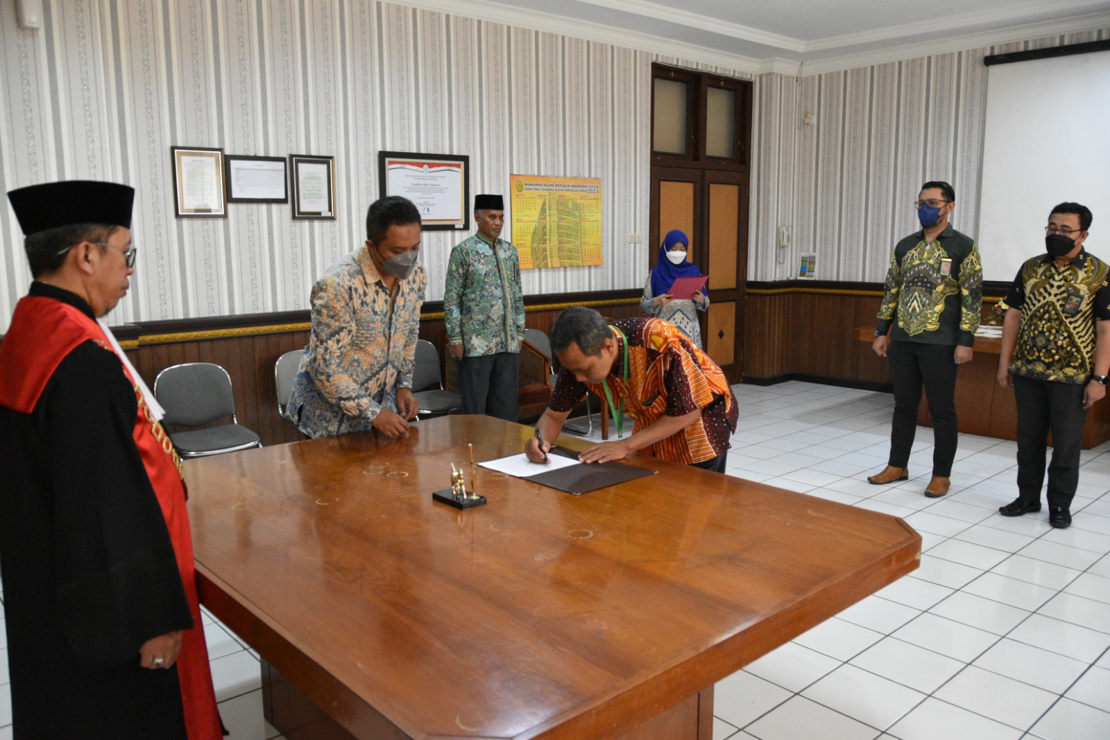 Pengambilan Sumpah Jabatan Appraisal Pengadilan Negeri Yogyakarta