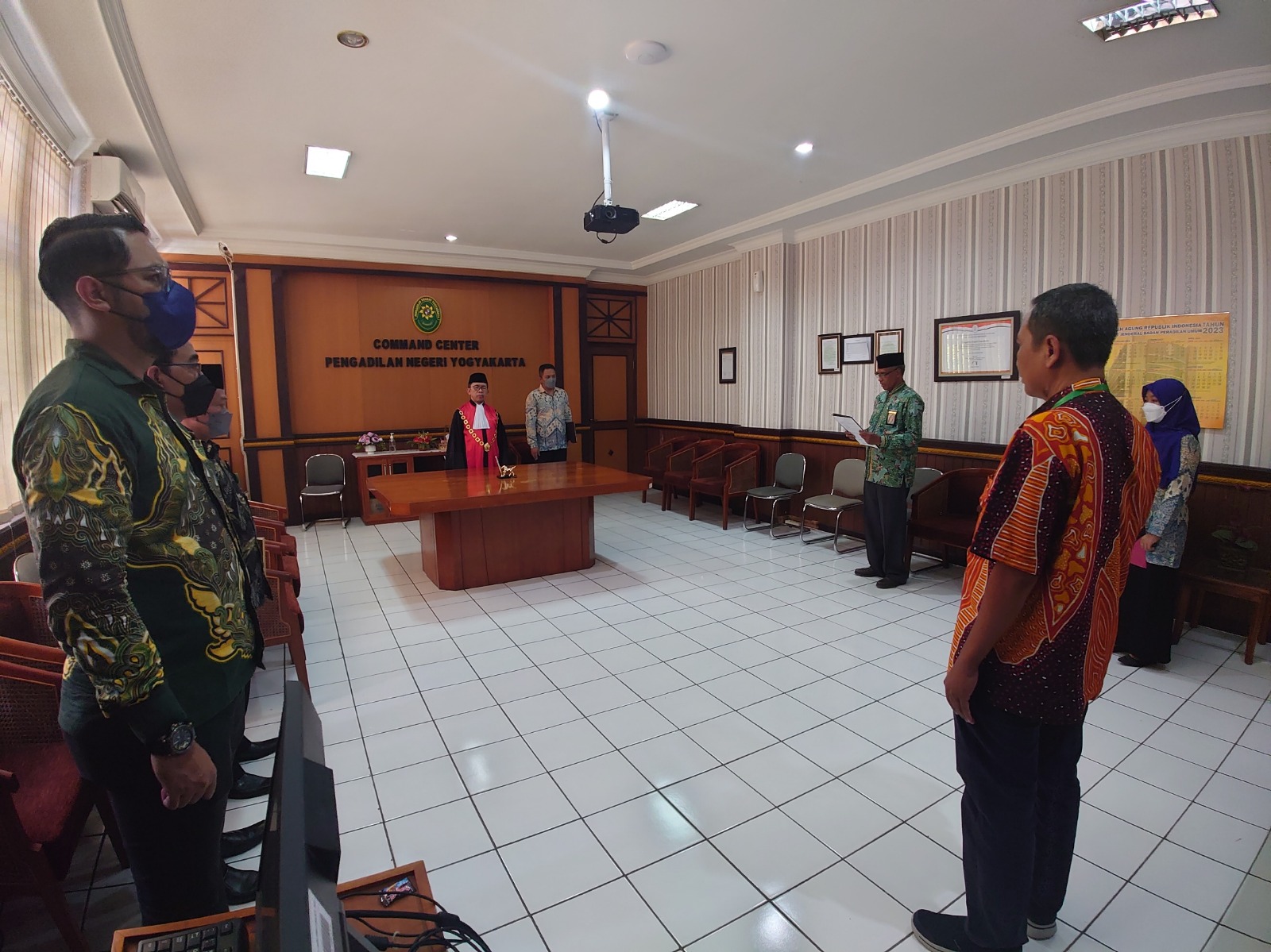 Pengambilan Sumpah Jabatan Appraisal Pengadilan Negeri Yogyakarta