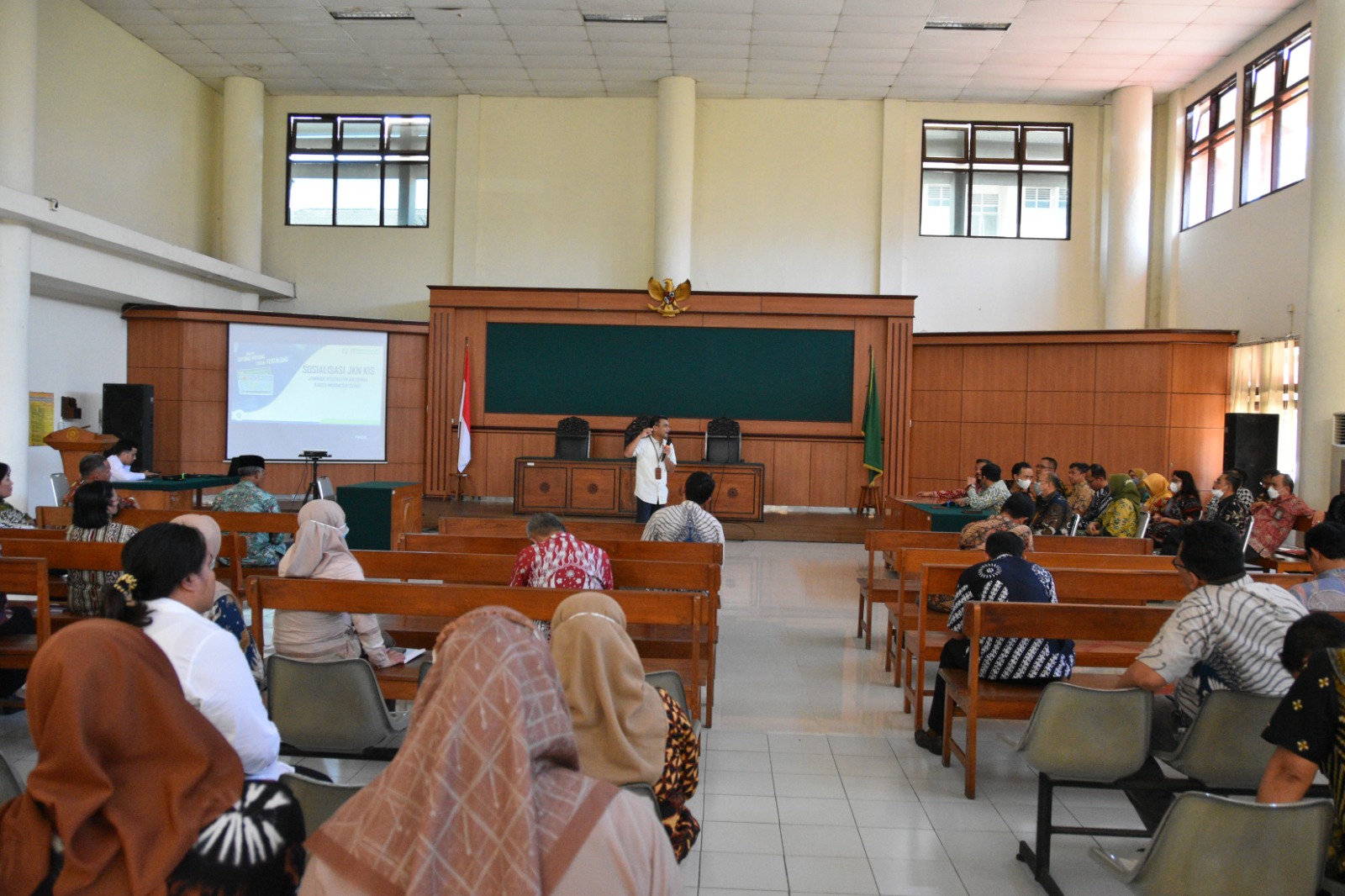 Sosialisasi Program JKN KIS oleh BPJS Kesehatan Kota Yogyakarta di Pengadilan Negeri Yogyakarta