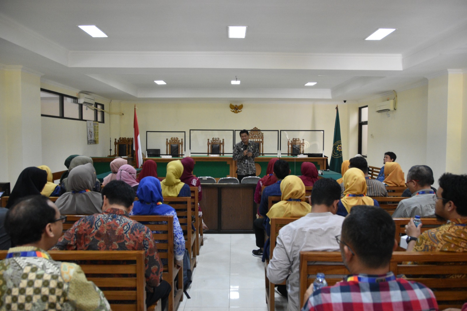 Pelatihan Moot Court BPK di Pengadilan Negeri Yogyakarta