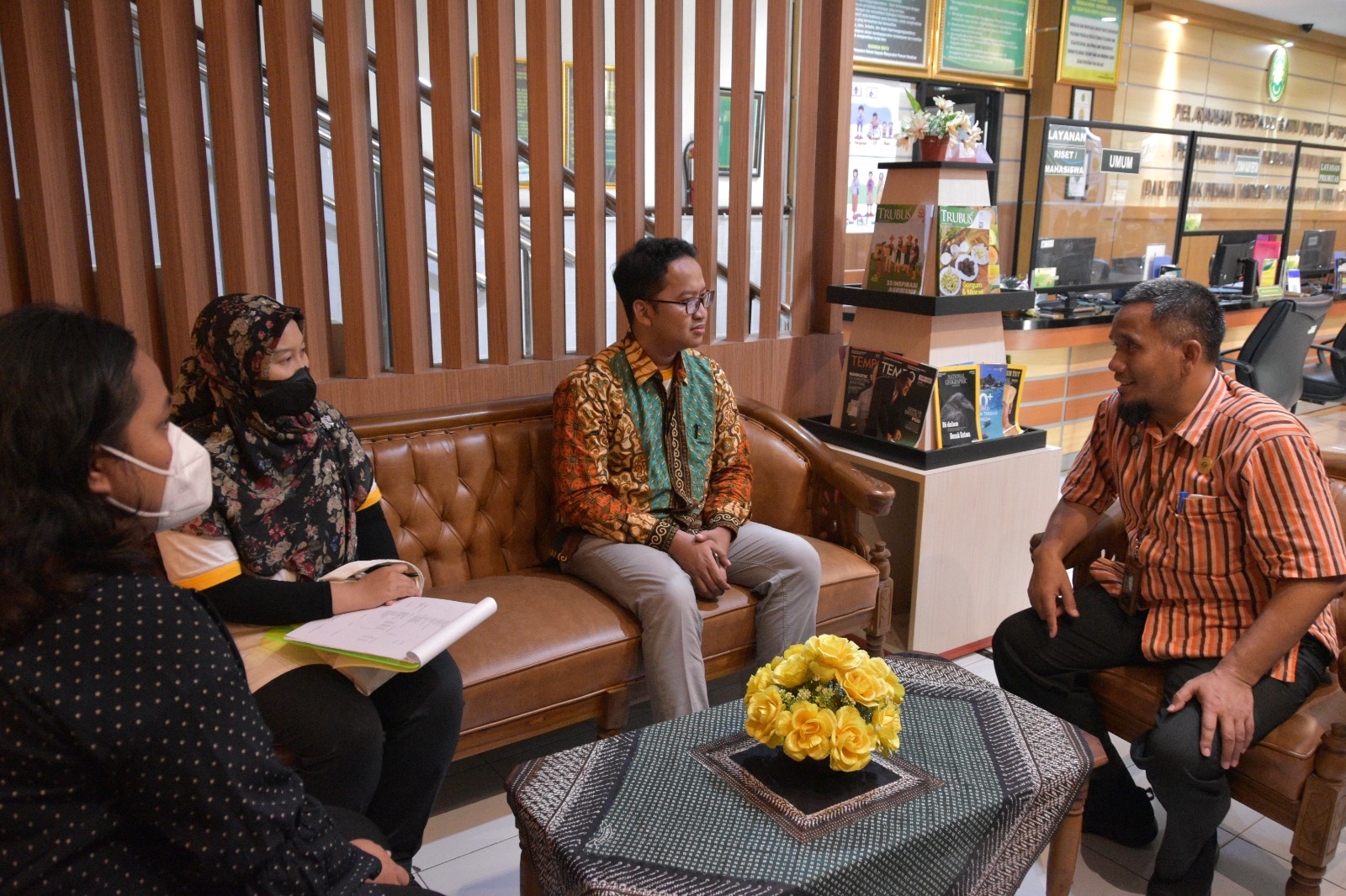 Kunjungan Kerja KPKNL Yogyakarta di Pengadilan Negeri Yogyakarta