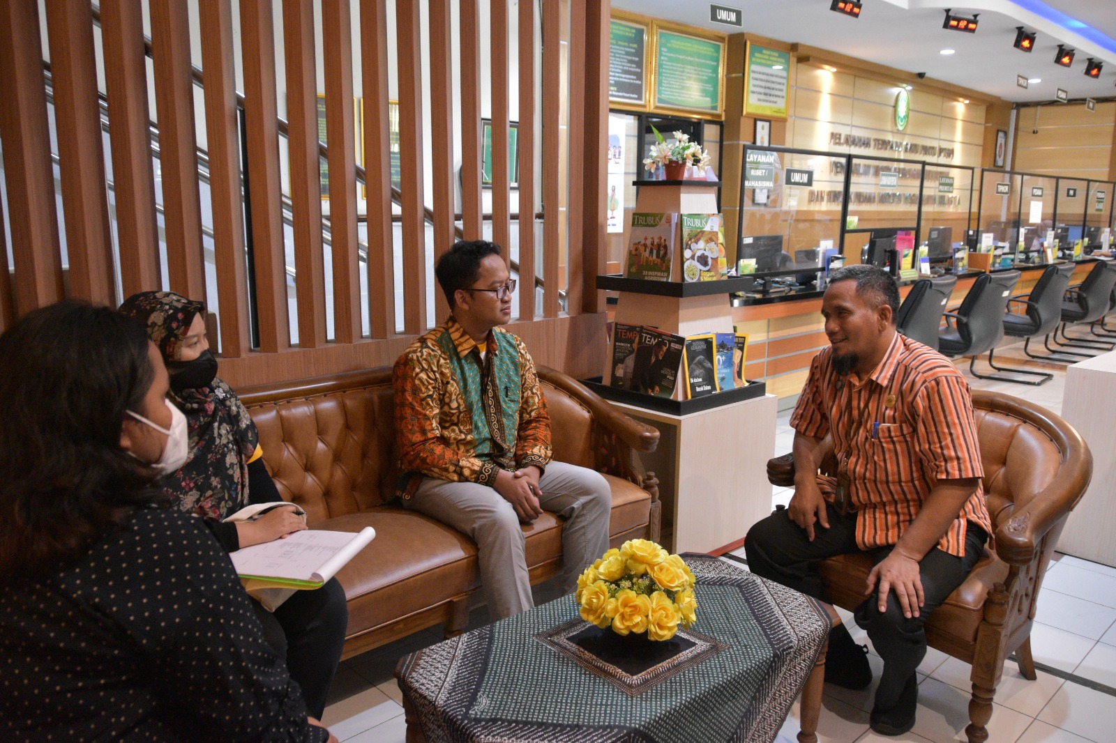 Kunjungan Kerja KPKNL Yogyakarta di Pengadilan Negeri Yogyakarta