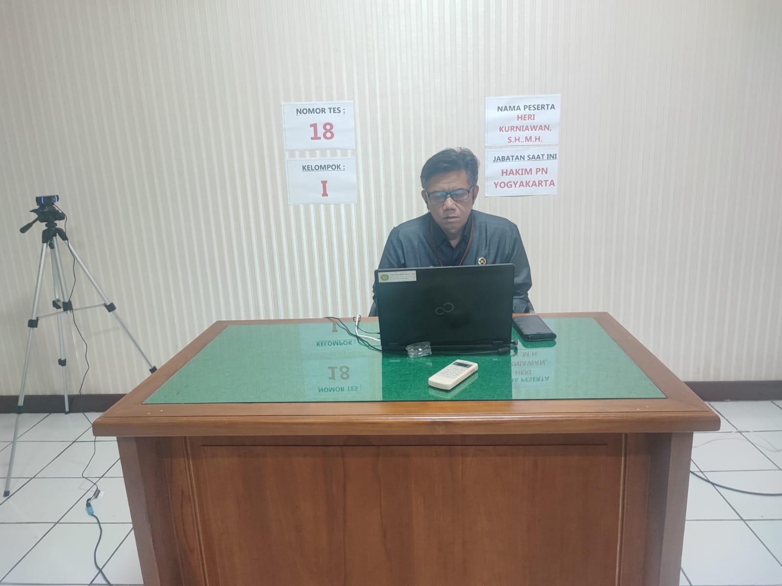 Hakim Pengadilan Negeri Yogyakarta Mengikuti Seleksi Calon Pimpinan Pengadilan Negeri Kelas IB Tahun 2023