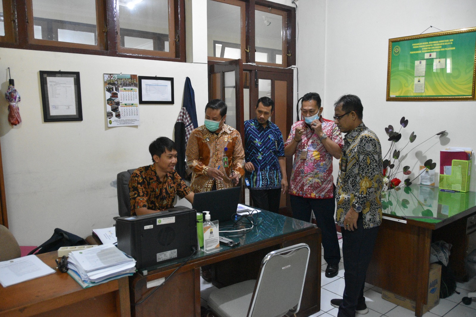 Rapat Monev Aplikasi SMART, SAKTI dan e-Bappenas Pengadilan Negeri Yogyakarta