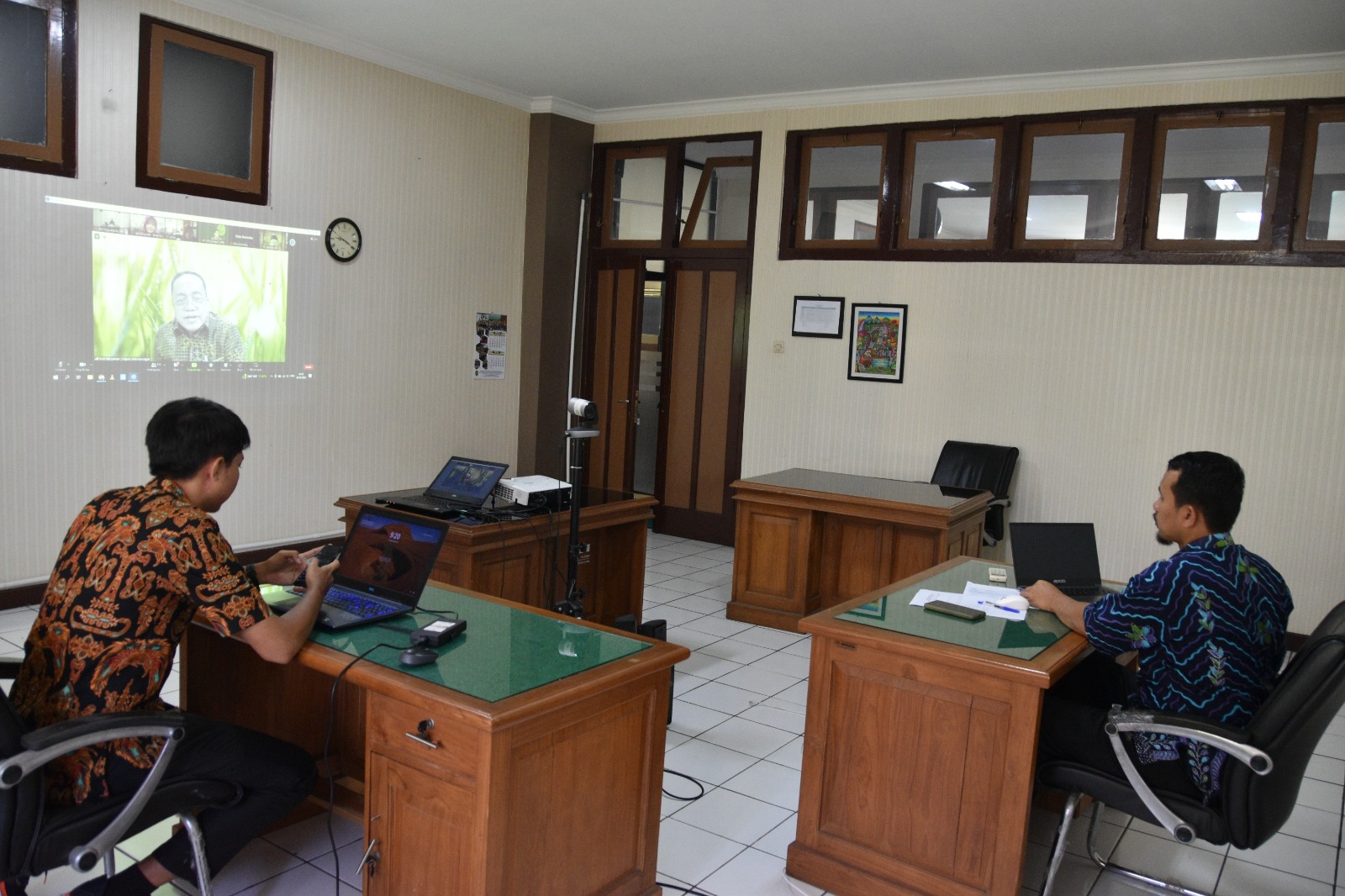 Pengadilan Negeri Yogyakarta mengikuti Rapat Koordinasi IKPA dan Pengisian SAKTI bersama Badan Urusan Administrasi Mahkamah Agung RI