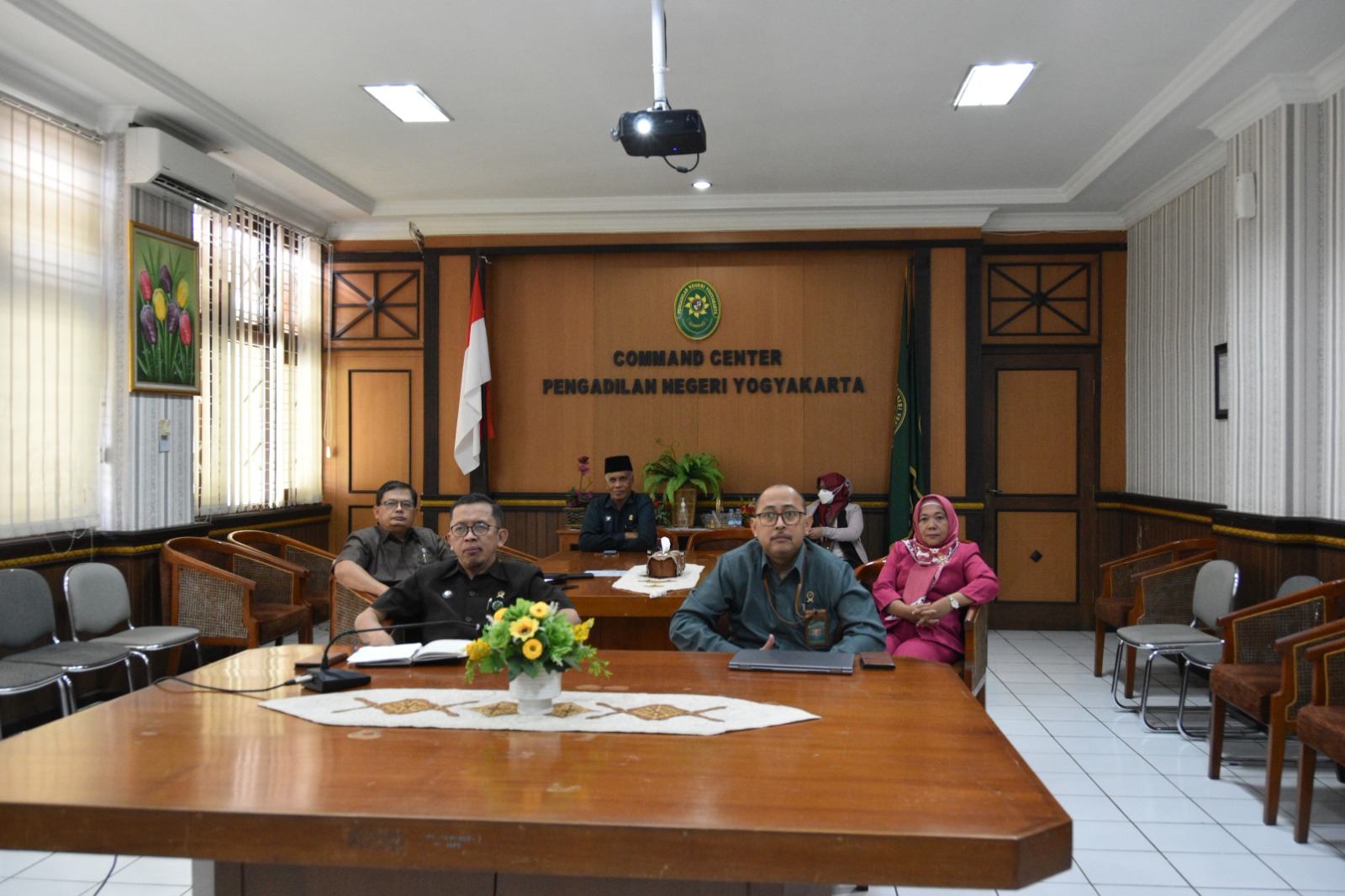 Pengadilan Negeri Yogyakarta Mengikuti Sosialisasi Pembaruan Aplikasi SIPP dan Aplikasi e-Court