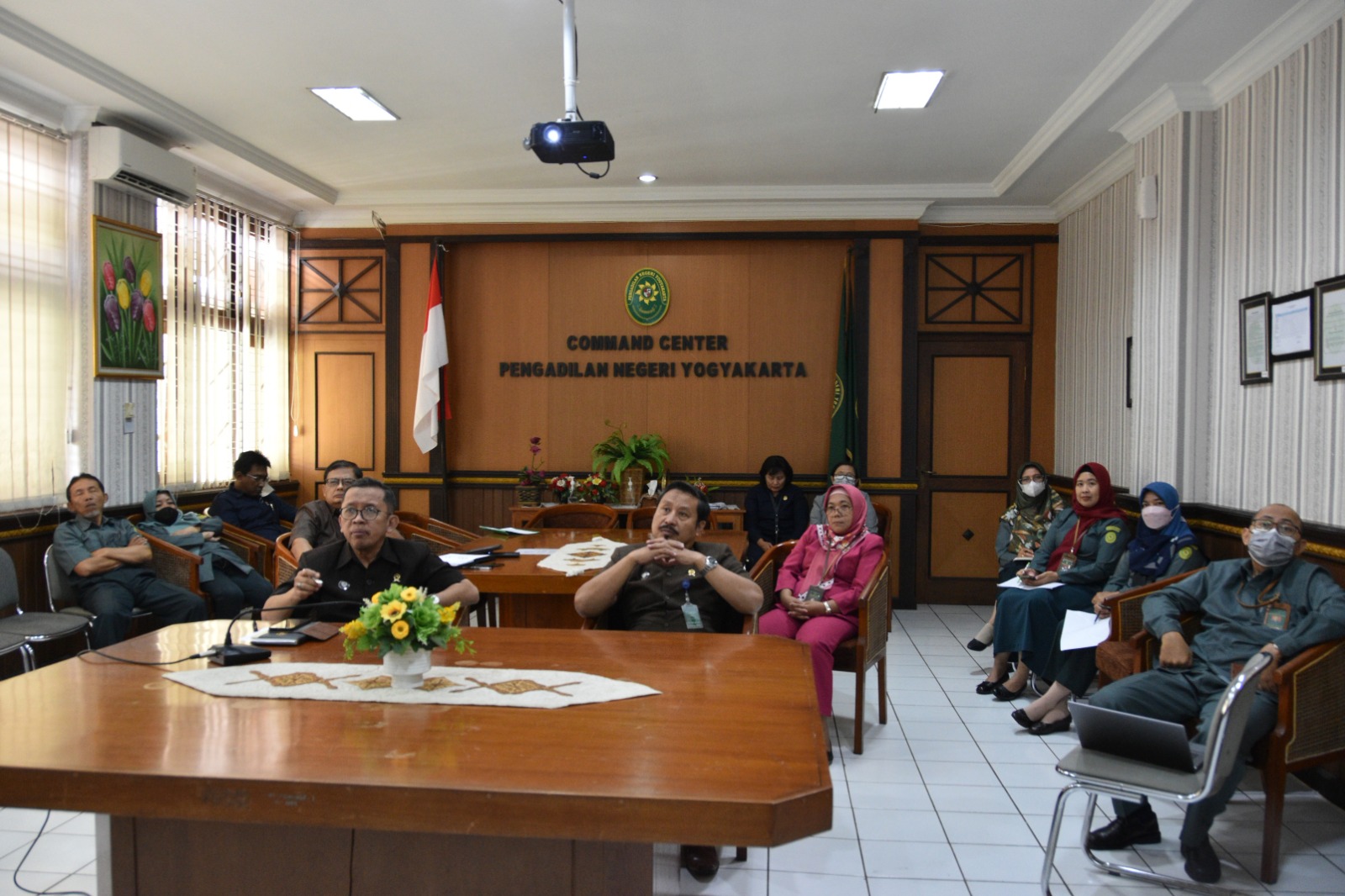 Pengadilan Negeri Yogyakarta Mengikuti Sosialisasi Pembaruan Aplikasi SIPP dan Aplikasi e-Court