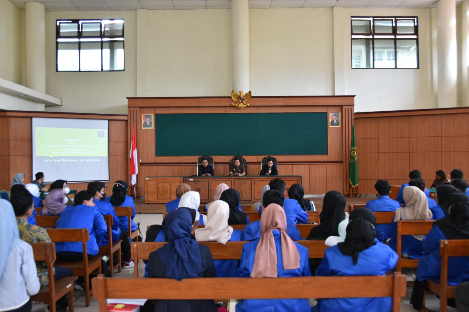Penerimaan dan Pembekalan Kuliah Praktik Peradilan Bagi Mahasiswa FH Universitas Islam Indonesia Pada Pengadilan Negeri Yogyakarta