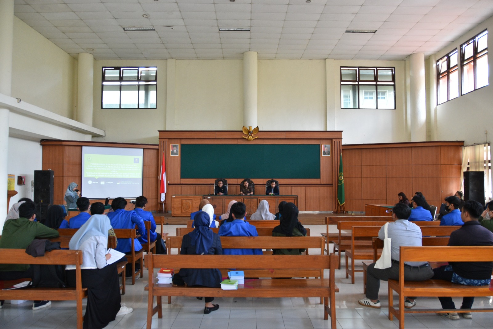 Penerimaan dan Pembekalan Kuliah Praktik Peradilan Bagi Mahasiswa FH Universitas Islam Indonesia Pada Pengadilan Negeri Yogyakarta