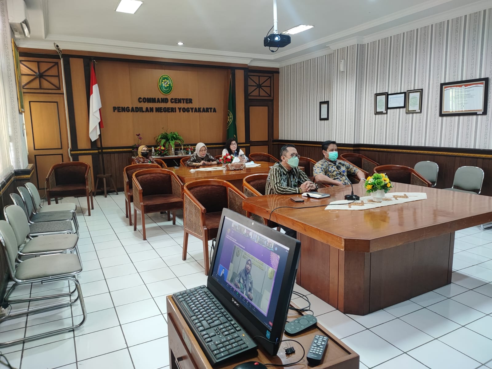 Pengadilan Negeri Yogyakarta Mengikuti Webinar Perayaan Hari Perempuan Internasional, Hari Hakim Perempuan Internasional, dan Hari Kartini 2023