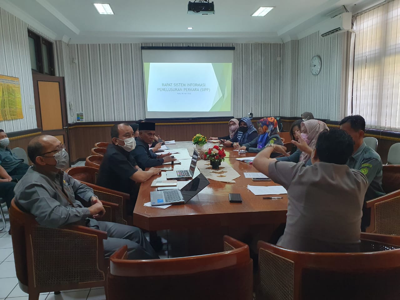 Rapat Koordinasi dan Monev SIPP Pengadilan Negeri Yogyakarta