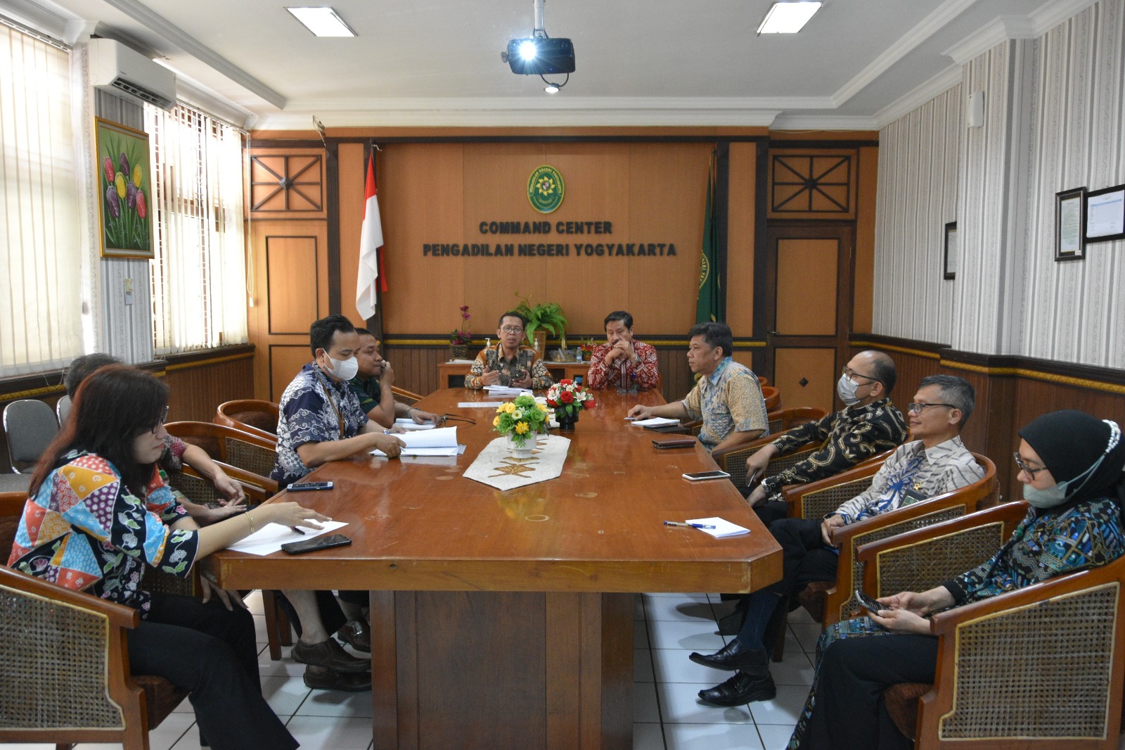 Rapat Koordinasi Hakim Pemilu Pengadilan Negeri Yogyakarta