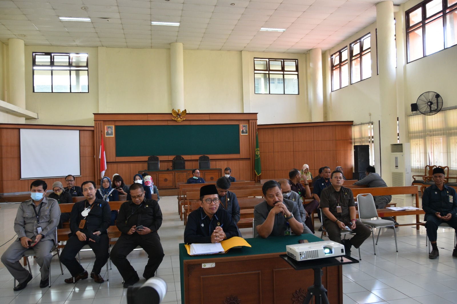 Pengadilan Negeri Yogyakarta Mengikuti Halalbihalal dan Silaturahmi bersama Direktorat Jenderal Badilum dan Badan Peradilan di Lingkungannya