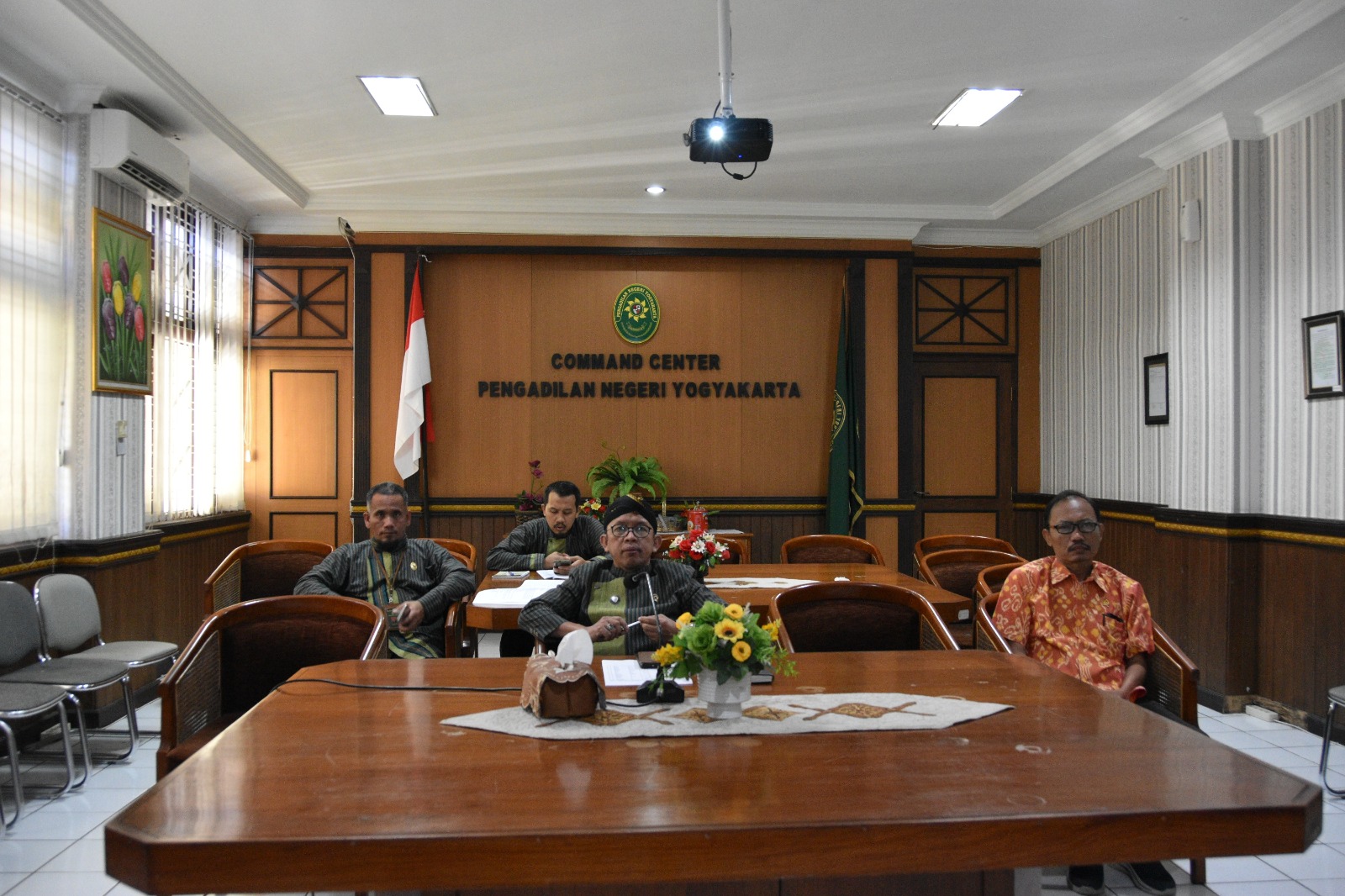 Pengadilan Negeri Yogyakarta Mengikuti Rapat Koordinasi Persiapan Penyusunan Pagu Indikatif Mahkamah Agung RI TA 2024