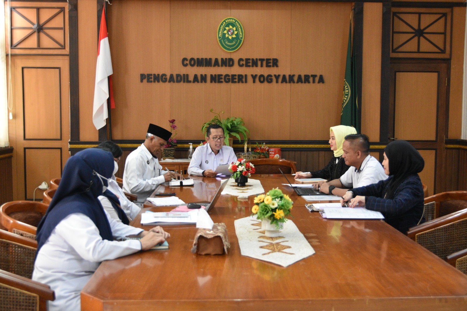 Kunjungan Kerja Tim Pusat Penelitian dan Pengembangan Hukum dan Peradilan Mahkamah Agung RI ke Pengadilan Negeri Yogyakarta