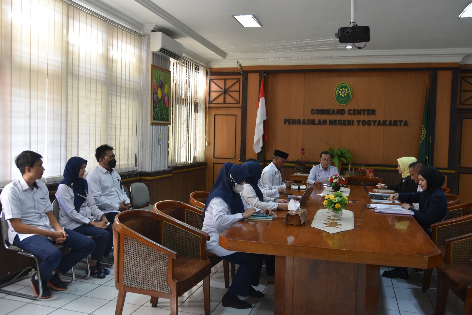 Kunjungan Kerja Tim Pusat Penelitian dan Pengembangan Hukum dan Peradilan Mahkamah Agung RI ke Pengadilan Negeri Yogyakarta