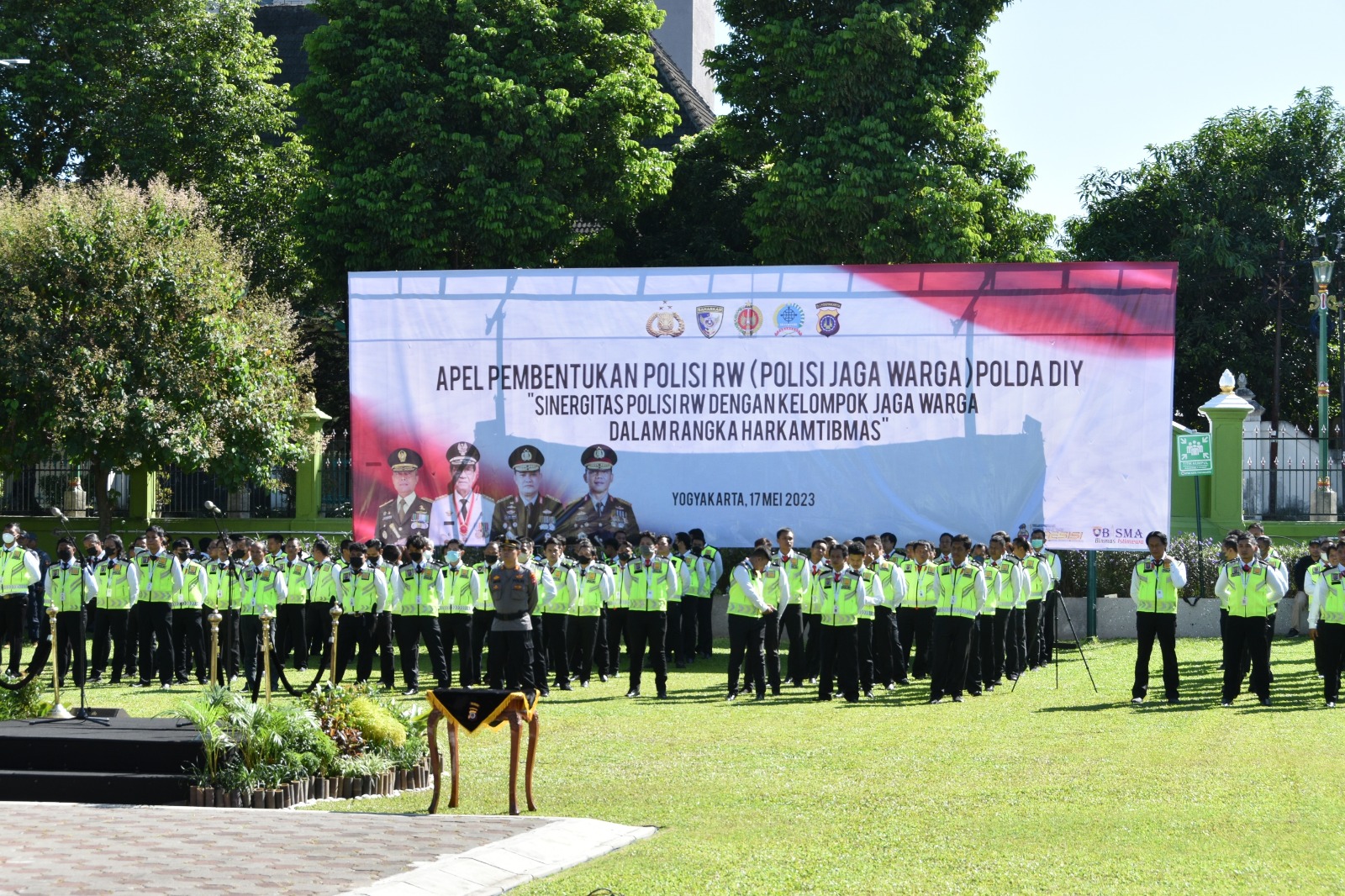 Ketua Pengadilan Negeri Yogyakarta Hadir dalam Launching Polisi RW/Polisi Jaga Warga