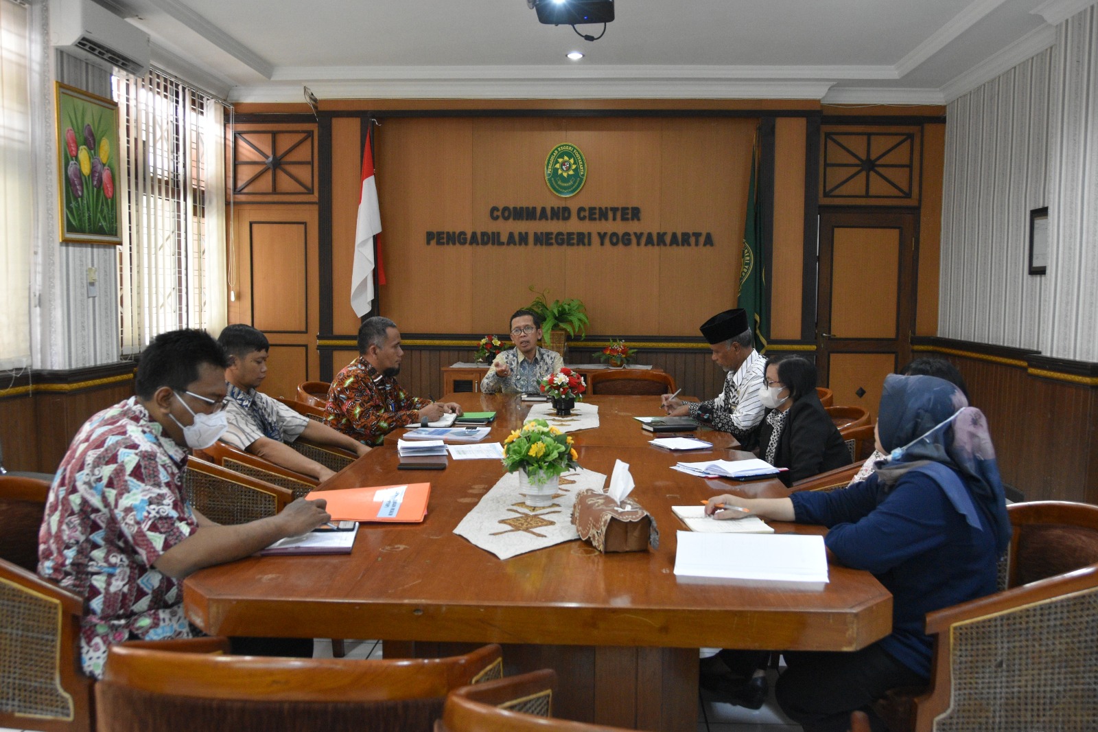Rapat Koordinasi dan Konsolidasi Persiapan Pengawasan Daerah Pengadilan Tinggi Yogyakarta