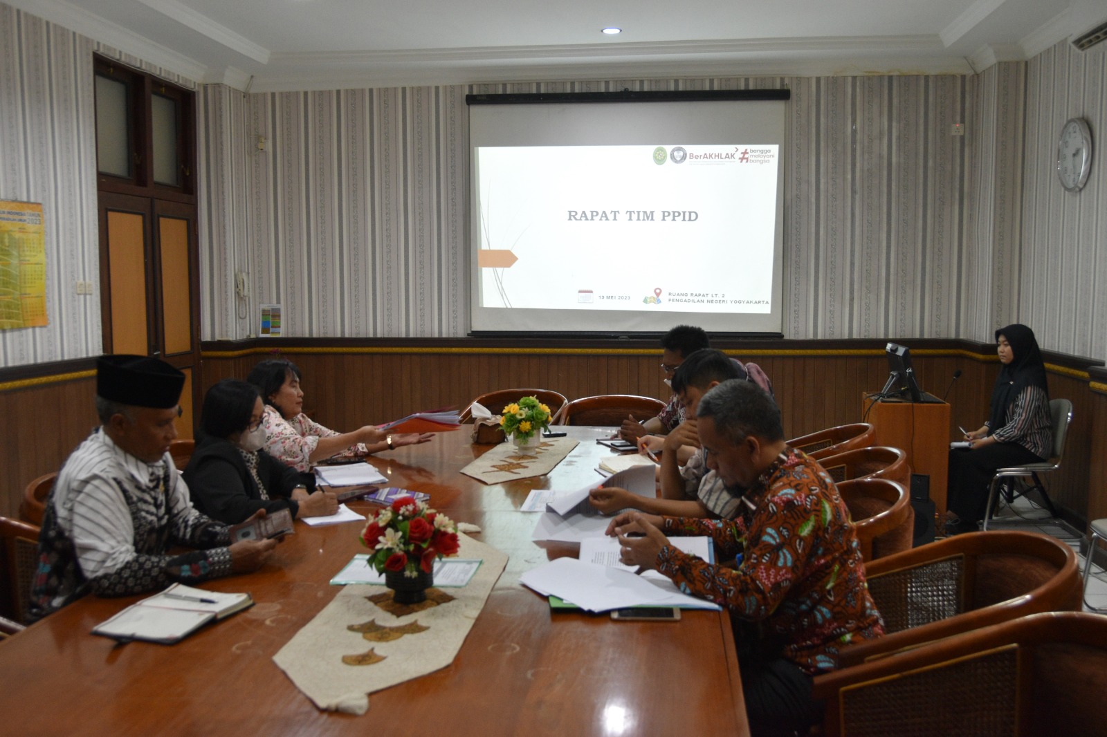 Rapat Koordinasi Tim PPID Pengadilan Negeri Yogyakarta