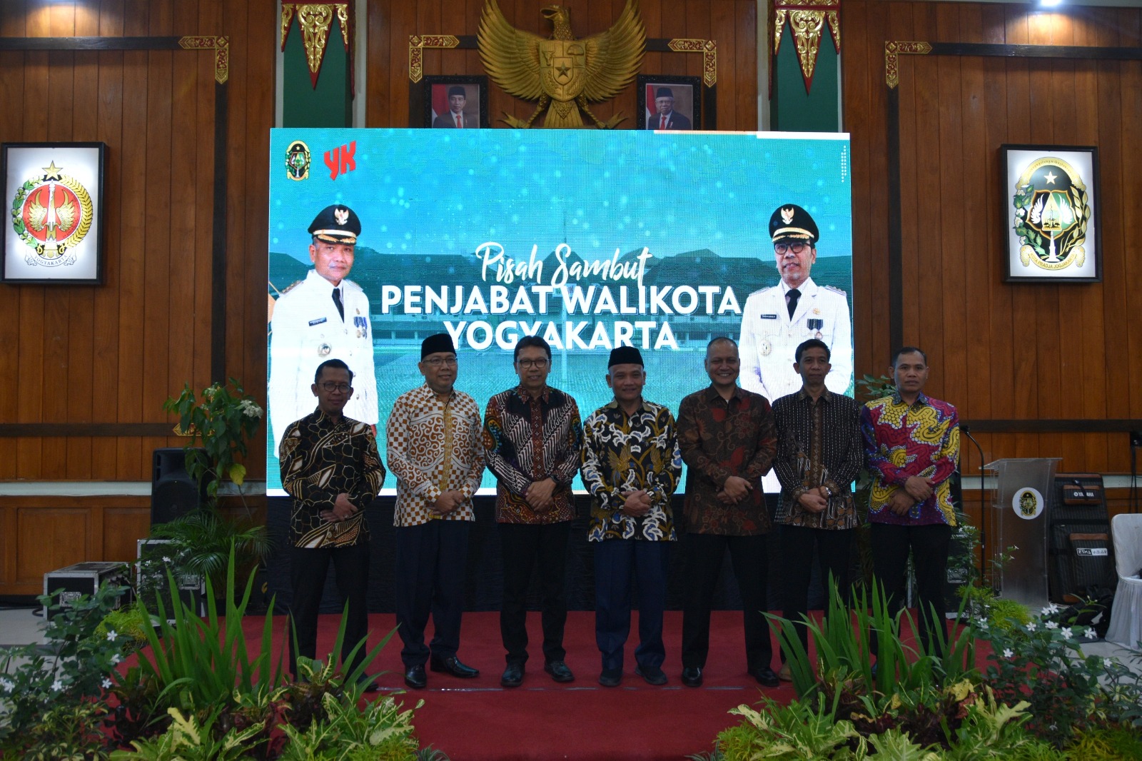 Ketua Pengadilan Negeri Yogykarta Hadir dalam Pisah Sambut Pejabat Wali Kota Yogyakarta 