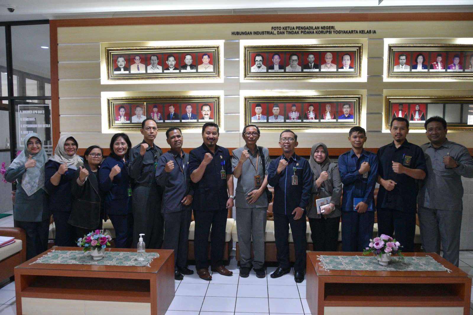 Pengadilan Negeri Yogyakarta Mendapatkan Pengawasan Daerah oleh Pengadilan Tinggi Yogyakarta Hari Kedua