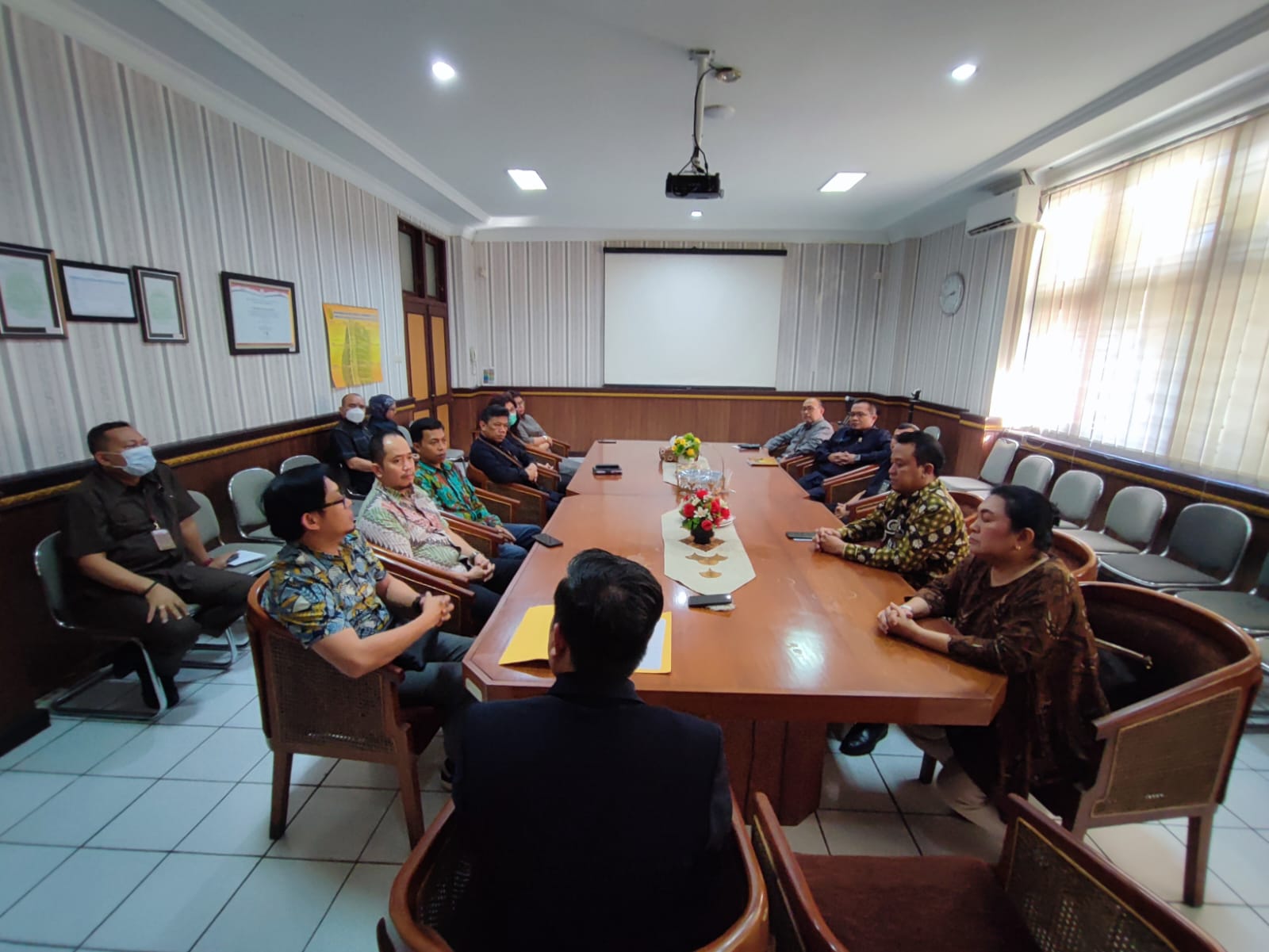 Pengadilan Negeri Yogyakarta Mendapatkan Audiensi dan Wawancara dari Badan Litbang Diklat Kumdil Mahkamah Agung RI