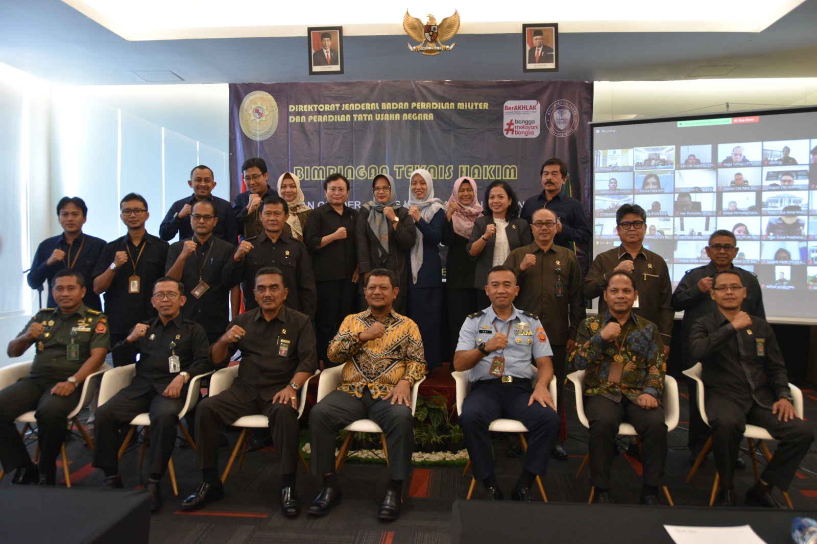 Ketua Pengadilan Negeri Yogyakarta Hadir dalam Pembukaan Bimtek Hakim Militer dan Tata Usaha Negara TA 2023