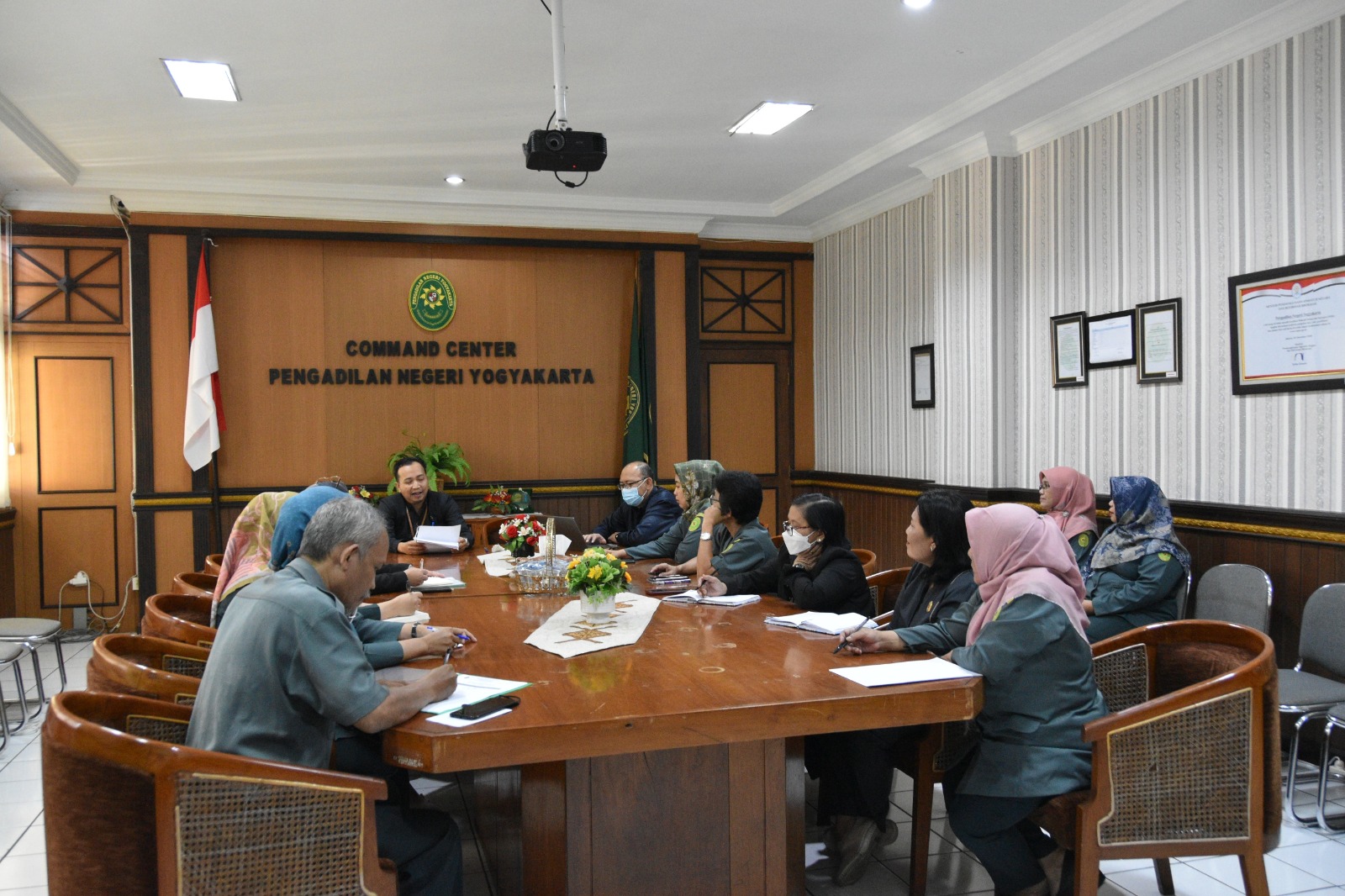 Rapat Koordinasi Bersama Satgas SIPP dan MIS Pengadilan Negeri Yogyakarta