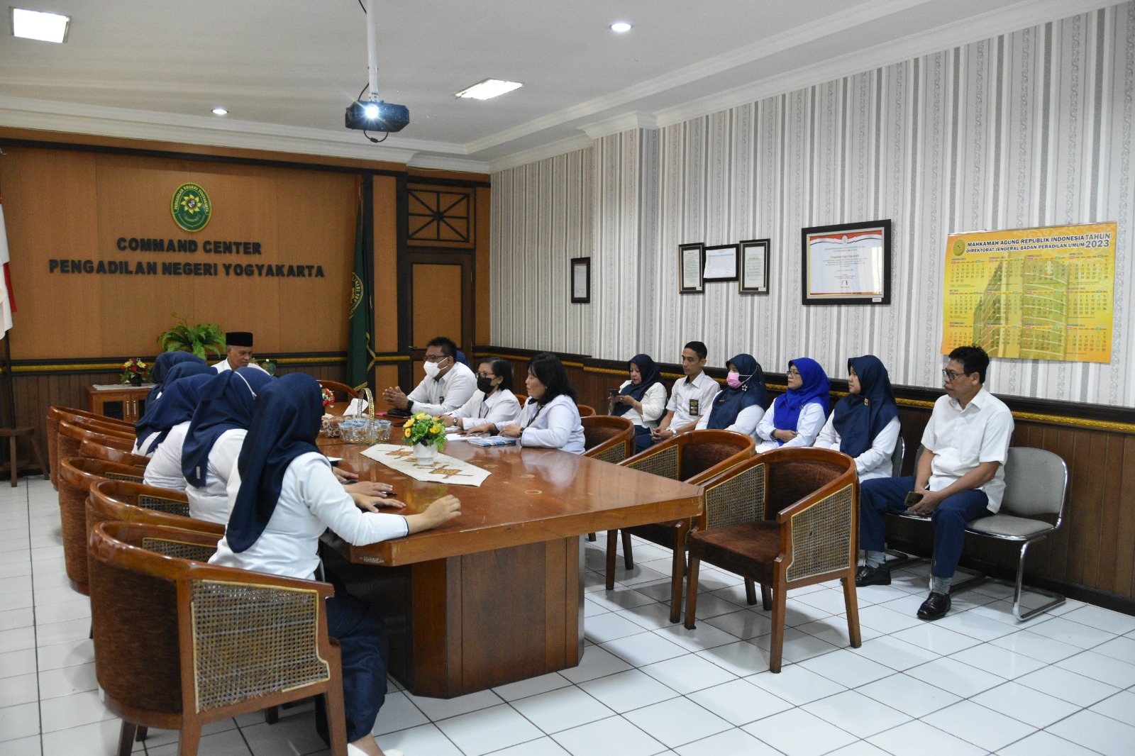 Rapat Monev Kinerja Kepaniteraan Pengadilan Negeri Yogyakarta