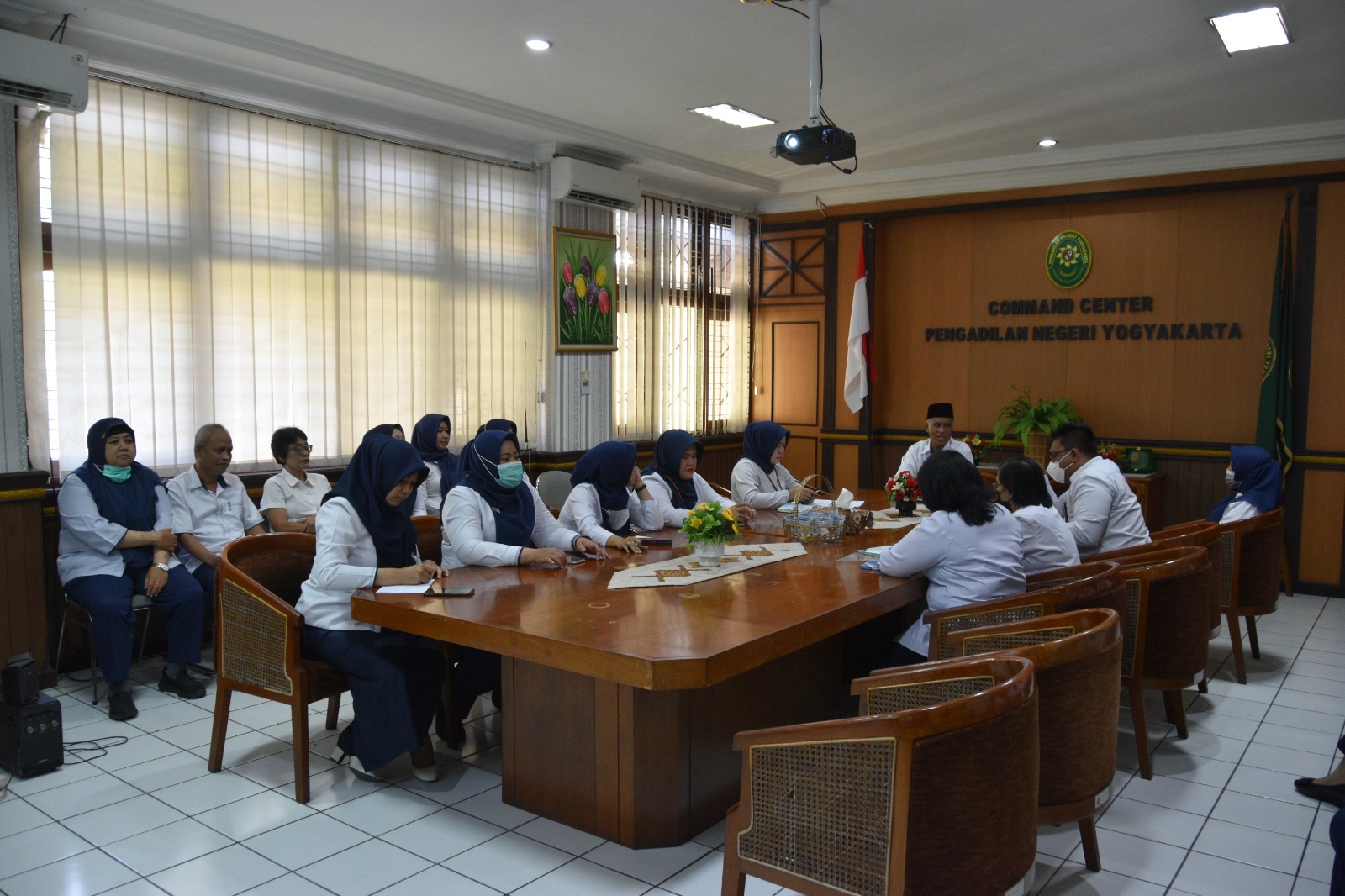 Rapat Monev Kinerja Kepaniteraan Pengadilan Negeri Yogyakarta
