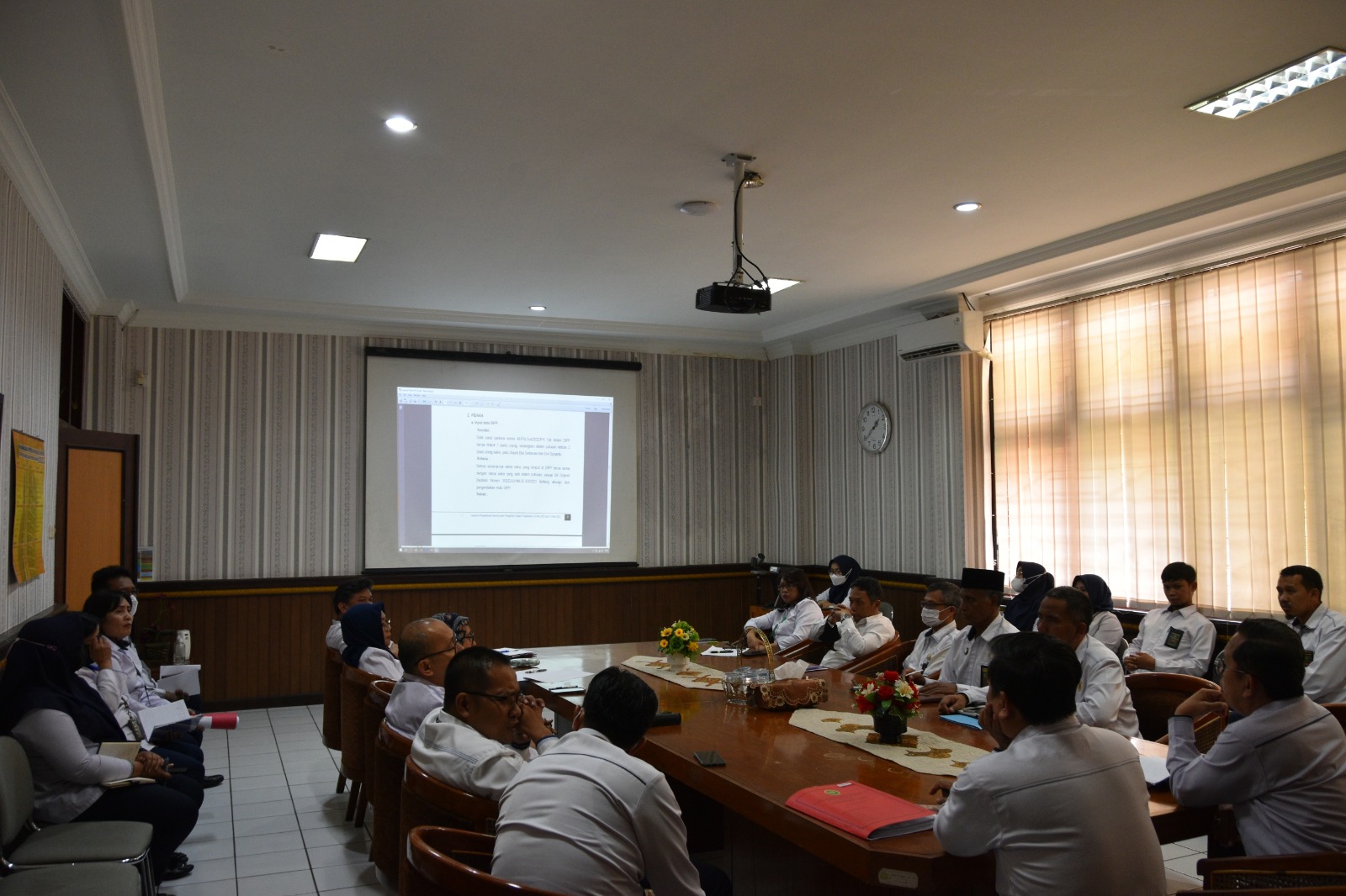 Rapat TLHP Pengawasan Daerah Pengadilan Tinggi Yogyakarta dan Rapat TLHP Bidang serta Rapat Monev Keikutsertaan Lomba Badilum Mahkamah Agung RI
