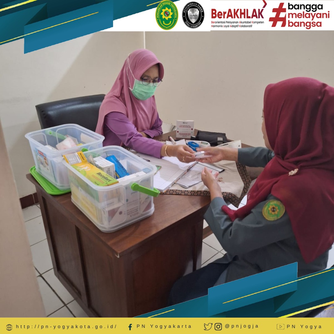 Fasilitas Klinik Layanan Kesehatan PN Yogyakarta