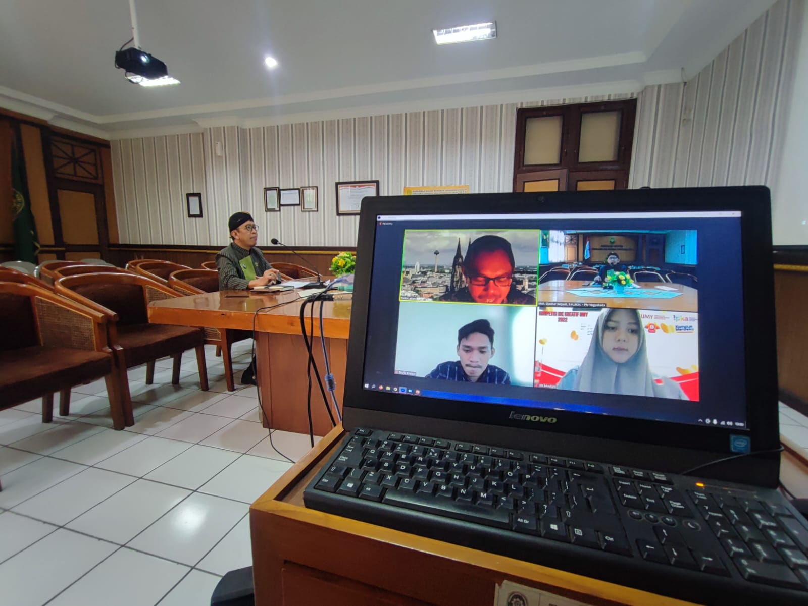 Ketua Pengadilan Negeri Yogyakarta Mengikuti FGD Electronic Justice System Pada Peradilan Perdata, Pidana dan Tata Usaha Negara Di Provinsi DIY