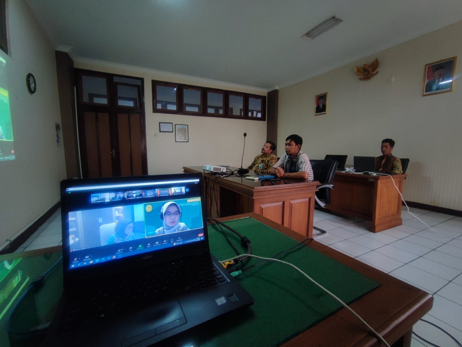Pengadilan Negeri Yogyakarta Mengikuti Sosialisasi Calon Hakim dari Formasi Analis Perkara Peradilan Tahun 2021