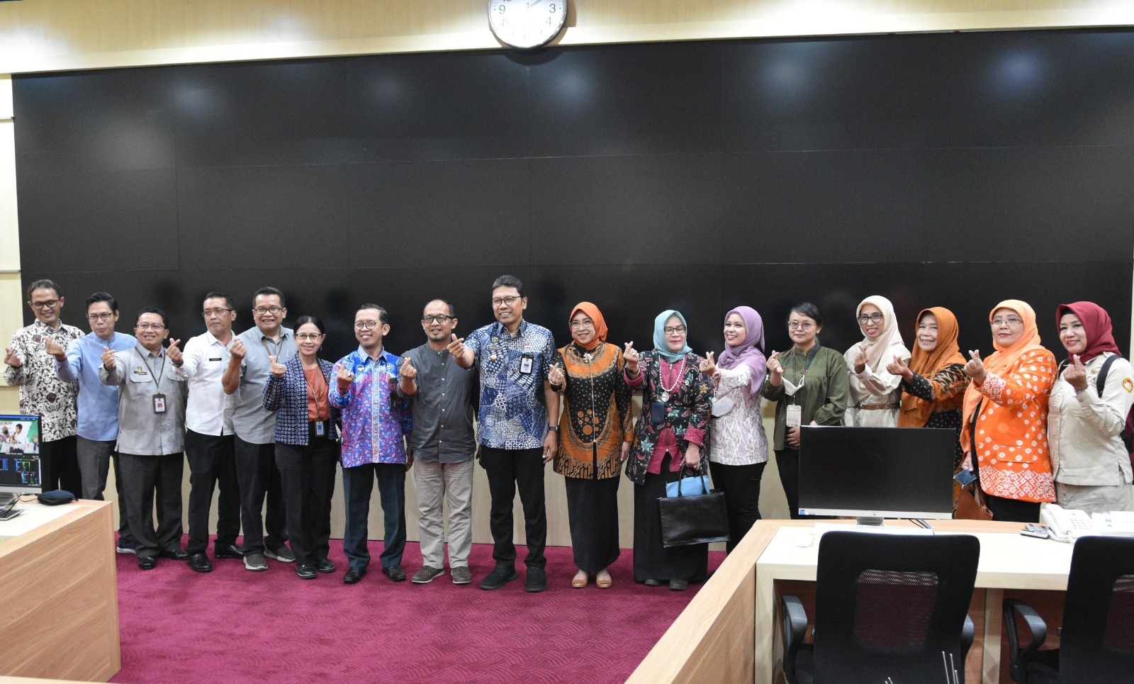 Ketua Pengadilan Negeri Yogyakarta Menghadiri Rapat Pertemuan Tim Evaluasi Lapangan Evaluasi Kota Layak Anak Tahun 2023