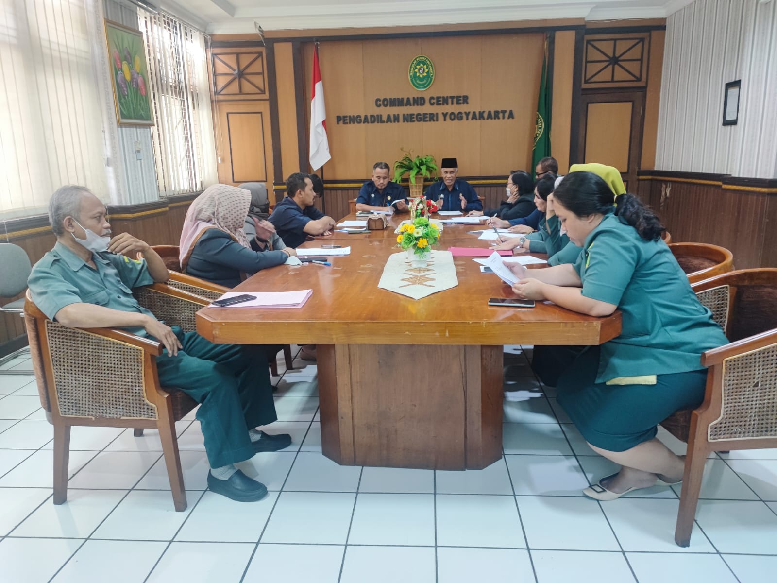 Rapat Pemantapan Rencana Pelaksanaan Pertemuan IPASPI Daerah se-DIY di Pengadilan Negeri Yogyakarta