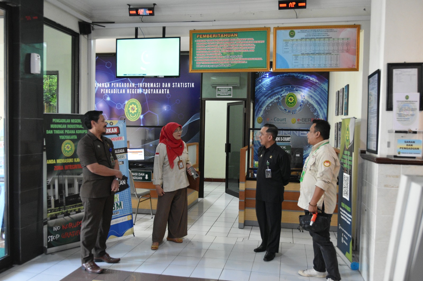 Pengadilan Negeri Yogyakarta Mendapatkan Kunjungan Kerja dari Ketua KPAID Kota Yogyakarta