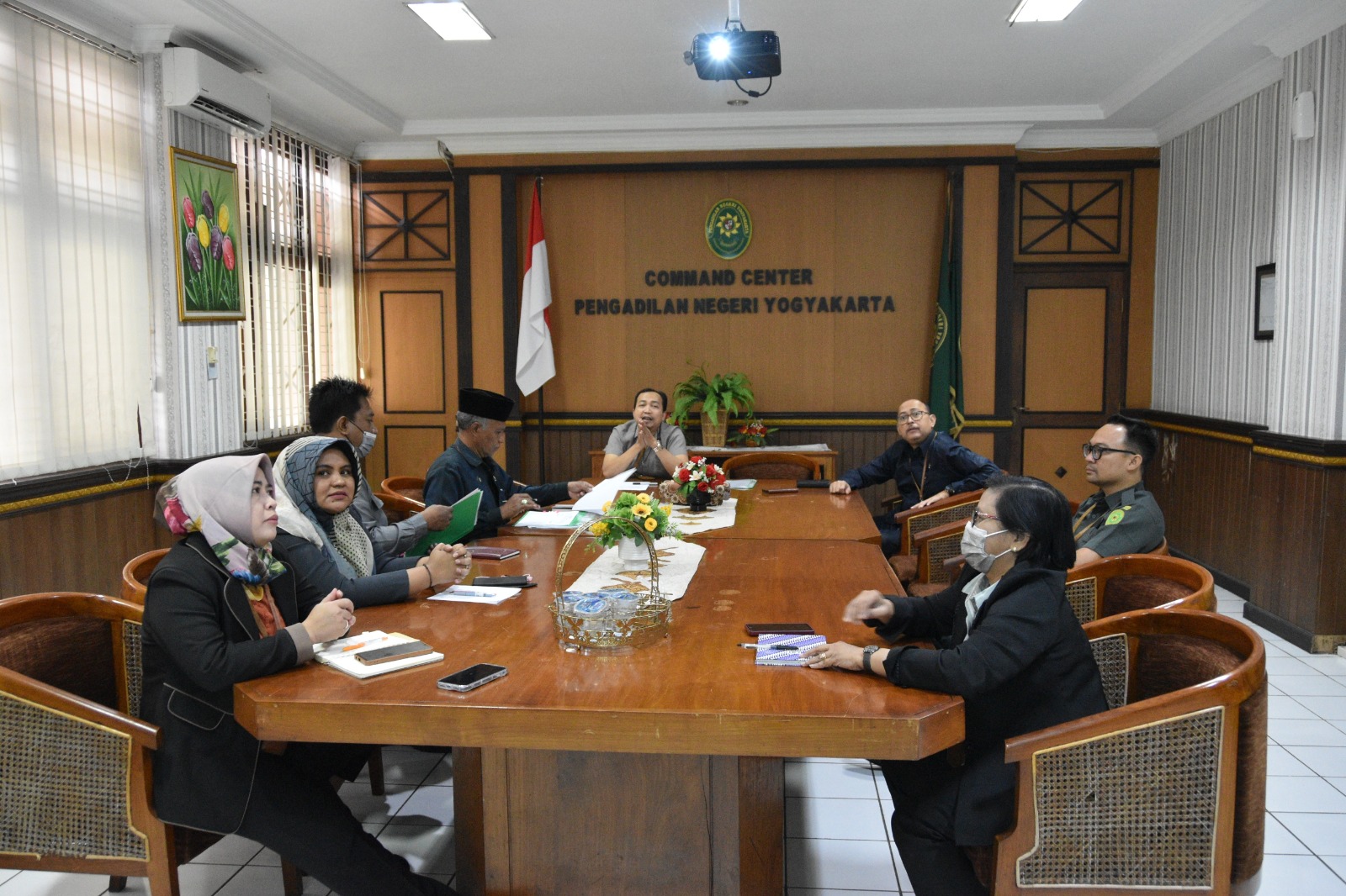 Rapat Koordinasi dan Monev SIPP dan MIS Pengadilan Negeri Yogyakarta