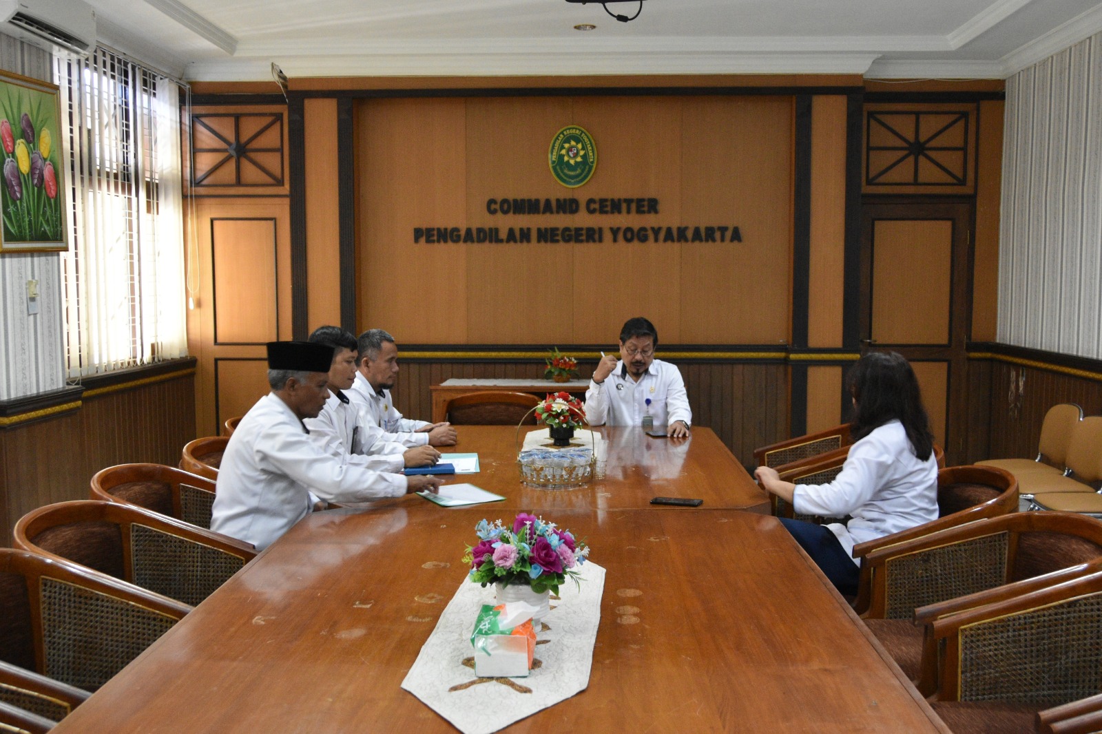Rapat Tim Badan Pertimbangan Jabatan dan Kepangkatan (Baperjakat) Pengadilan Negeri Yogyakarta