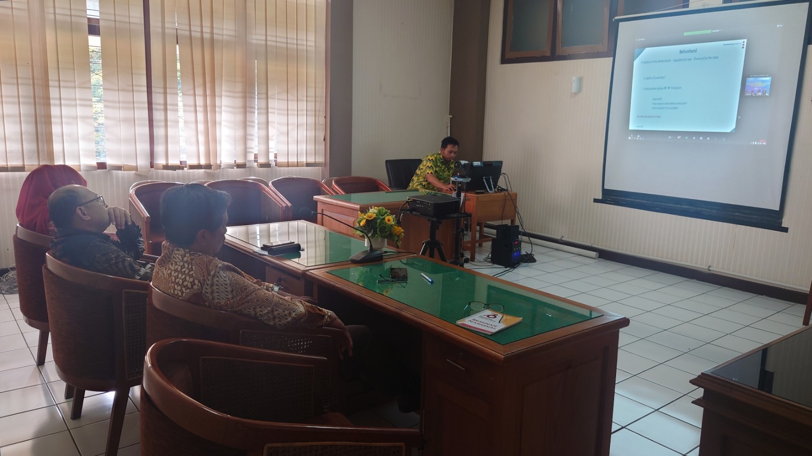 Pengadilan Negeri Yogyakarta Menghadiri FGD bersama Reclassering Nederland