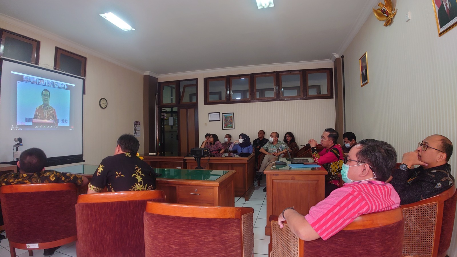 Pengadilan Negeri Yogyakarta Mengikuti Kegiatan Penguatan Implementasi Nota Kesepahaman dan Perjanjian Kerja Sama Mahkamah Agung RI dengan PT POS Indonesia