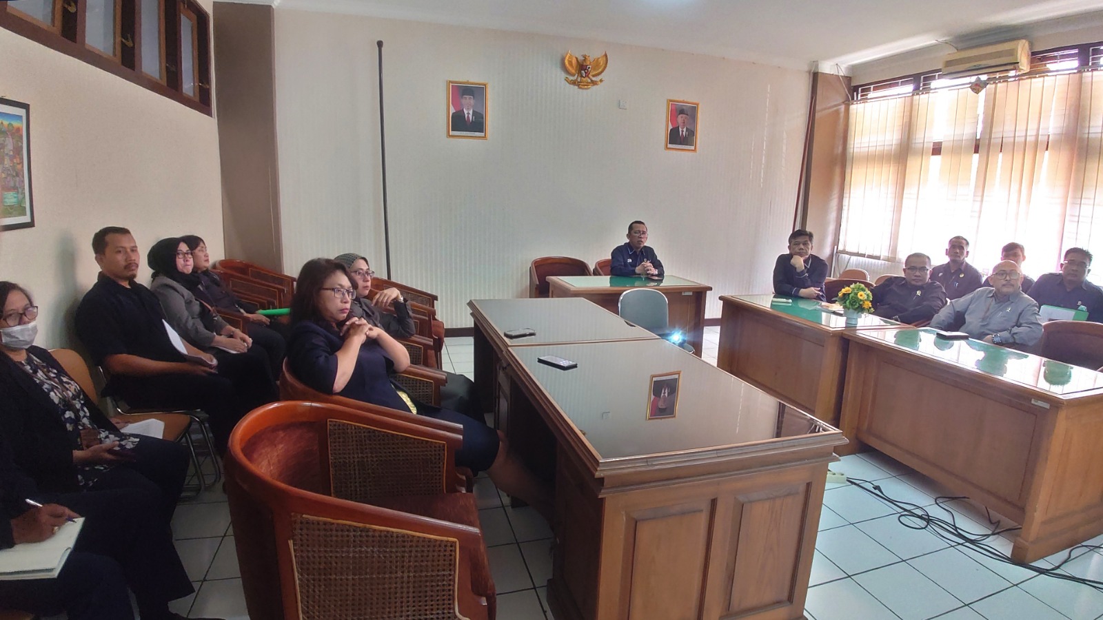 Rapat Koordinasi Pengadilan Negeri Yogyakarta Terkait Pengawasan Badan Pengawasan Mahkamah Agung RI