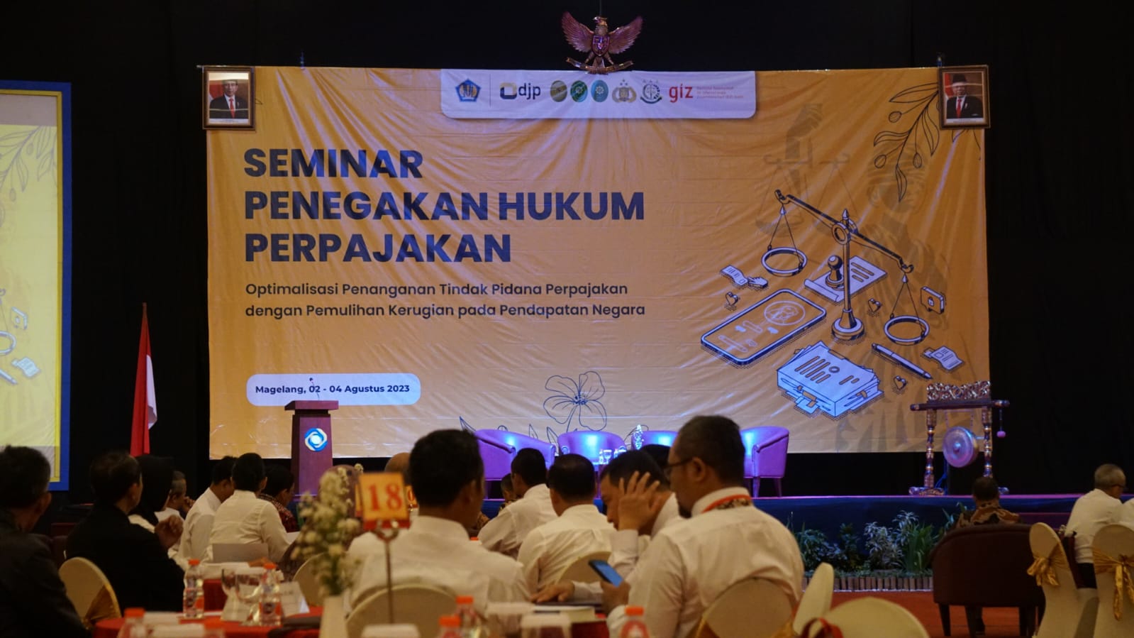 Ketua Pengadilan Negeri Yogyakarta Menghadiri Seminar Penegak Hukum Perpajakan