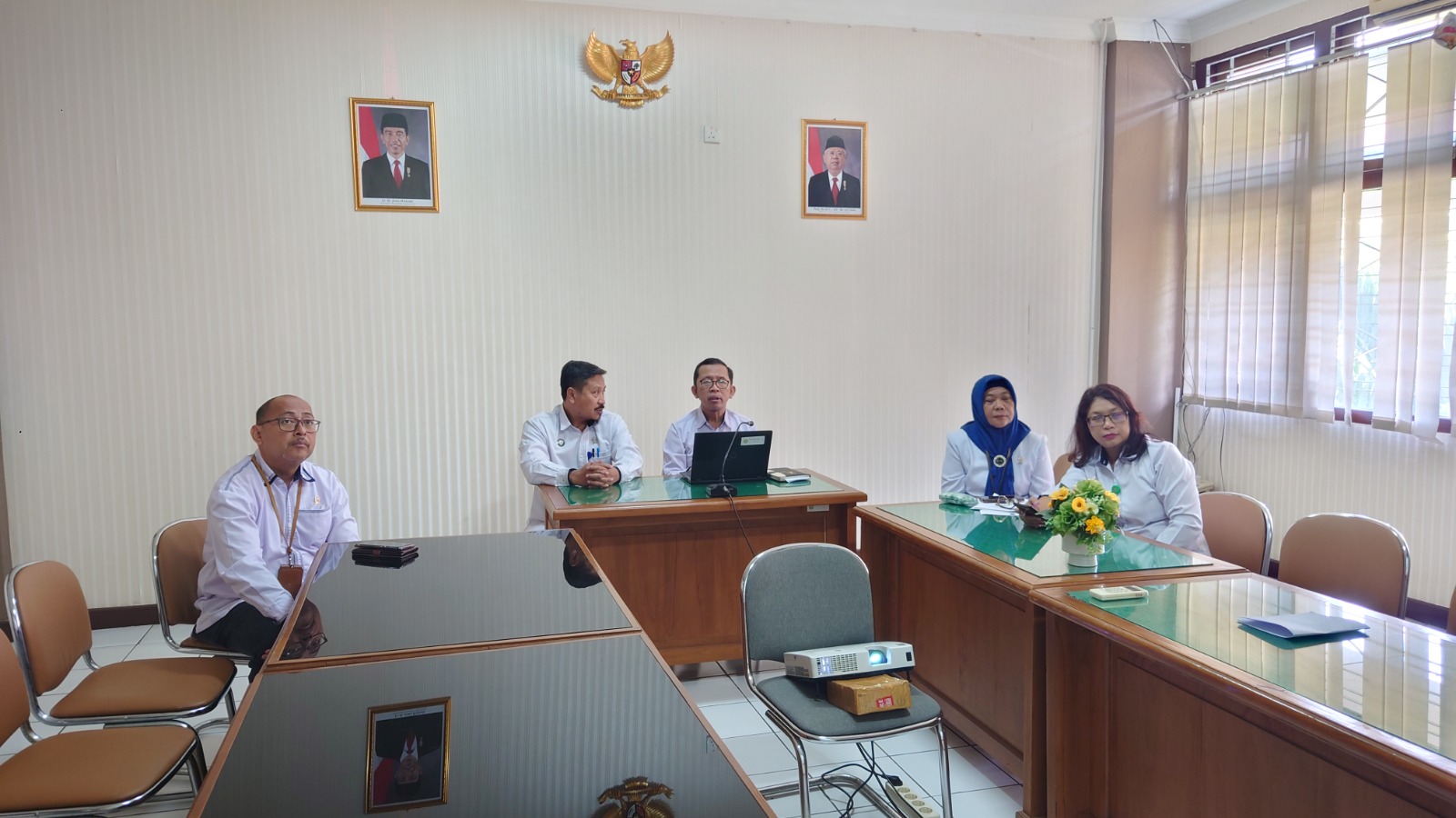 Pengadilan Negeri Yogyakarta Mengikuti Webinar Pemantauan Pengadilan Tahun 2022 bersama SAPDA
