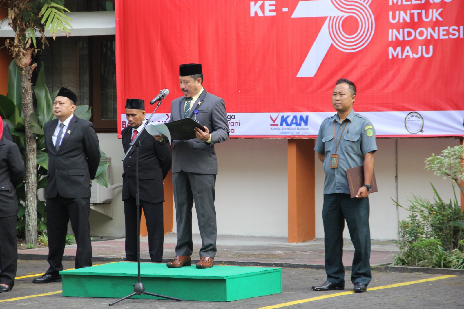 Pengadilan Negeri Yogyakarta Melaksanakan Upacara Bendera HUT Kemerdekaan Republik Indonesia ke-78