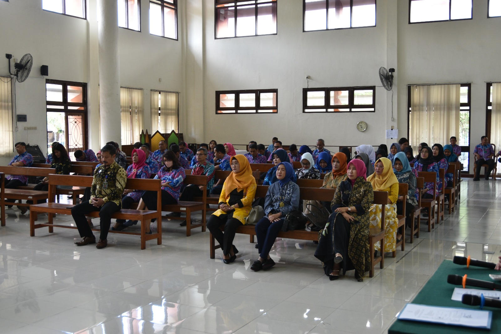 Pengadilan Negeri Yogyakarta Mengadakan Resepsi Peringatan HUT Kemerdekaan RI dan HUT MA ke-78 Tahun 2023