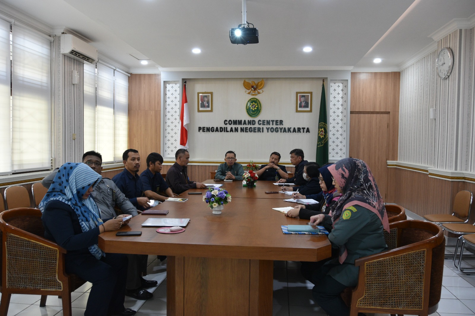 Rapat Koordinasi Tim Penyusun Usulan Kenaikan Kelas Pengadilan Negeri Yogyakarta