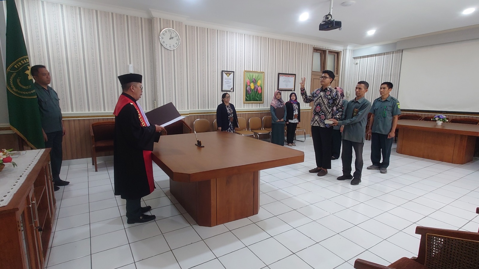 Pengambilan Sumpah Jabatan Penilai Publik PN Yogyakarta